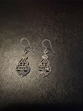 Womens marcasite earrings